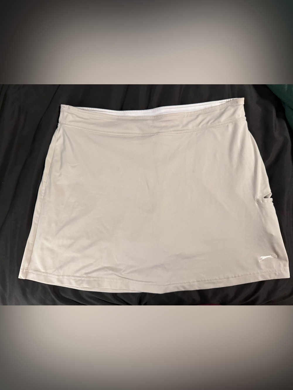 Slazenger Women's Cream Active Skort with Side Pocket